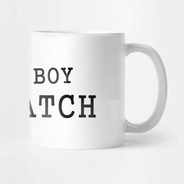 Boy watching 2025 mug